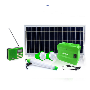 Toàn Cầu Xác Minh Nhỏ Litium Pin Năng Lượng Mặt Trời Powered Hệ Thống Chiếu Sáng <span class=keywords><strong>6W</strong></span> 6.4V 3600MAh Lifepo4 Pin Năng Lượng Mặt Trời Hệ Thống Bảng Điều Khiển Cho Nhà - Product Image 1