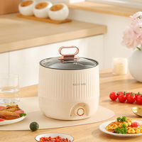 Nouvelle marmite électrique multifonction de haute qualité 1,8 L cuiseur à riz électrique poêle à frire antiadhésive ustensiles de cuisine marmite électrique
