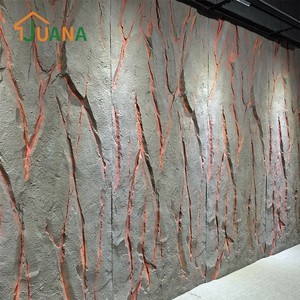 Panneau mural en <span class=keywords><strong>pierre</strong></span> artificielle légère en polyuréthane 3D, panneau mural en mousse PU, <span class=keywords><strong>panneaux</strong></span> muraux intérieurs et extérieurs - Product Image 2