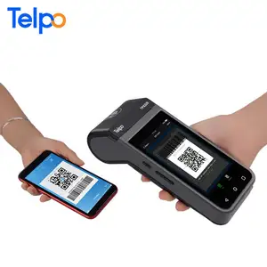 Telpo portátil con Android, impresora térmica nfc con terminal pos, para billetes de Lotto y de loterización