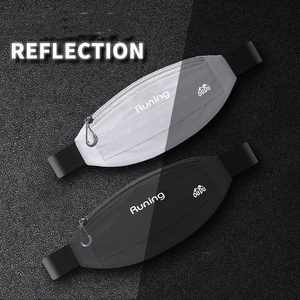 Riñonera Reflectante de Nailon, Impermeable, para Teléfono Móvil, para Deportes al Aire Libre, Correr, Cinturón Pequeño para Trotar - Product Image 3