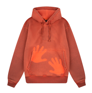 Sweat à capuche thermochromique Logo personnalisé Tissu thermochromique pour hommes Qualité de <span class=keywords><strong>luxe</strong></span> Extra Large Street Wearing Pull Pull - Product Image 4