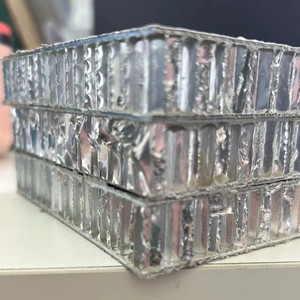 Giá rẻ phòng tắm công cộng nhà vệ sinh phân vùng bảng điều khiển các nhà sản xuất tùy chỉnh tổ ong nhôm tấm cửa nhôm tấm Tường - Product Image 3