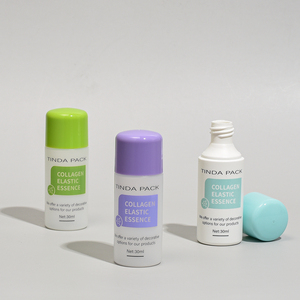 Botella <span class=keywords><strong>de</strong></span> suero <span class=keywords><strong>de</strong></span> esencia para cuidado <span class=keywords><strong>de</strong></span> la piel <span class=keywords><strong>de</strong></span> plástico OEM ODM PET 5ML 10ML 15ML con tapa <span class=keywords><strong>de</strong></span> rosca - Product Image 3