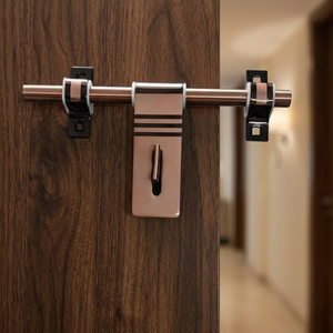 Barra de Puerta Aldrop SS de 10 Pulgadas en Oro Rosa Intenso con Acabado Resistente al Óxido - Product Image 3