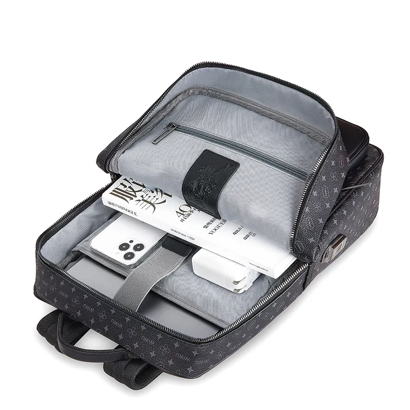 wiwu waterproof durable large-capacity rucksack Anti-theft fingerprint lock backpack