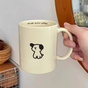 11oz Custom logo Cream White Ceramic Mug Sublimation Coffee Mug - Product Image 4