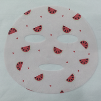Masques faciaux en coton imprimés personnalisés avec des motifs de fruits et d'animaux pour enfants, filles, femmes, pour le soin du visage