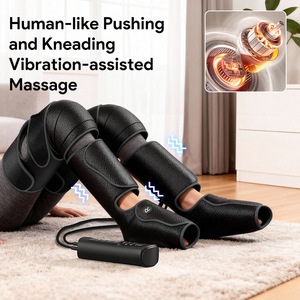 OEM Air Wave Leg Massager With <b>Vibration</b> And Heating Plug-In Mechanical <b>Control</b> For Leg Massage - Product Image 4