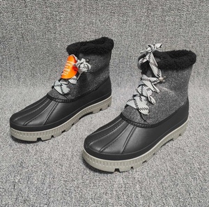 Stivali Termici Impermeabili YL3726 Europei per Adulti, Antiscivolo, per Uomo e Donna, con Suola in Gomma, Scarpe da Neve Invernali, Stivali da Anatra - Product Image 1