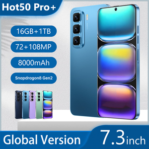 Bán buôn hot50 Pro + F2 5 gam điện thoại di động> 7 "Màn hình Octa lõi <span class=keywords><strong>Android</strong></span> 13 <span class=keywords><strong>Dual</strong></span> <span class=keywords><strong>Sim</strong></span> sạc nhanh không thấm nước 6000-6999mAh pin - Product Image 3