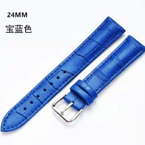 Accessoires de bracelet en cuir à motif bambou, emballés en boîte, or rose et argent, 10mm, 12mm, 20mm, 22mm, 24mm, vert, rouge, bleu, poudré - Product Image 4