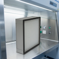 Filtres de climatisation H13 H14, filtre HEPA à cadre en aluminium pour hotte à flux laminaire