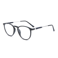 Vintage originalité tr90 circulaire rouge dernières montures de lunettes pour femmes