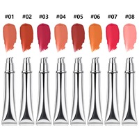 Teinte liquide multi-usages pour les yeux, le visage et les lèvres, séchage rapide, application sans traces, logo personnalisé, vente en gros, maquillage liquide pour les lèvres, les joues et les yeux