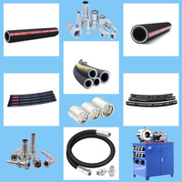 Tuyau Flexible Tressé en Fil Métallique 4SH Haute Pression, Hydraulique et Pneumatique, Raccord de Tuyau, Meilleure Vente, Diamètres 1/4, 3/8, 1/2, 2 Pouces