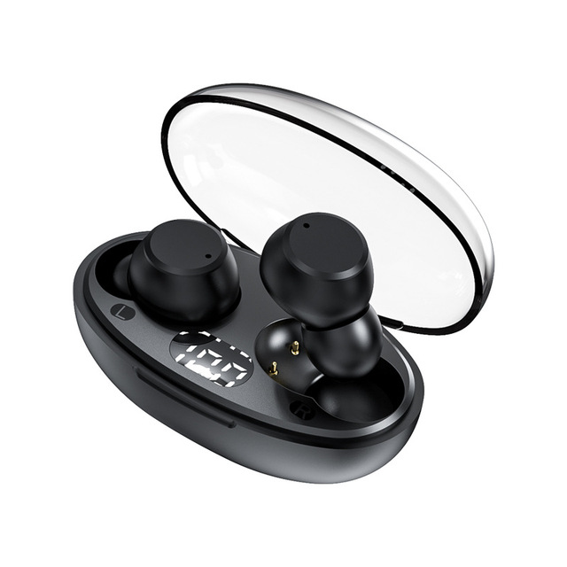 T62 TWS Wireless Earbuds Earphone for Headset Sports Running Mini Digital Display IPX3 Waterproof Private Mold