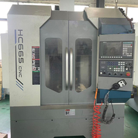 Centre d'usinage vertical à double colonne CNC HC665 3 axes avec ATC