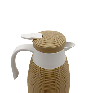 Vente chaude 1000ml Fiole à vide personnalisée Garrafa Térmica Recharge en verre blanc <span class=keywords><strong>Isoler</strong></span> Pichet thermique Café Théière Garder chaud Long Time - Product Image 2