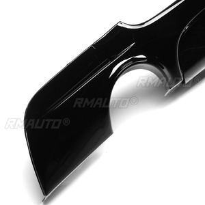 E93 Car Rear Bumper <b>Diffuser</b> Lip Spoiler W/<b>LED</b> Brake Light for BMW E92 E93 325i M Sport 2007-2013 Rear Bumper Protector Guard - Product Image 4