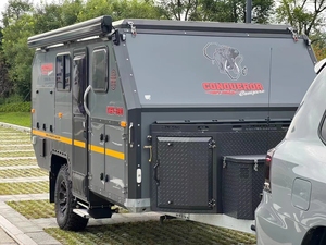 Mini-caravane légère en fibre de verre pour 2 à 4 personnes, capacité de couchage, charge utile pour la vente en gros - Product Image 3