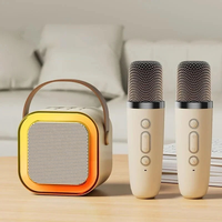 Enceinte Karaoké Portable avec 1 Microphone Sans Fil – Idéale pour Fêtes à Domicile et KTV – Prise en Charge du Logo Personnalisé – Cadeau
