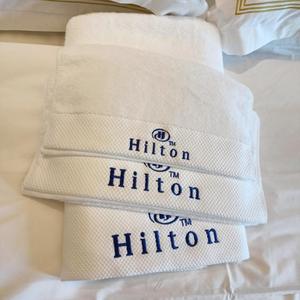 Khăn Tắm 100% Cotton Tay/Mặt/Khăn Lau Trắng Khách Sạn Tùy Chỉnh Bông Tắm Khăn - Product Image 2