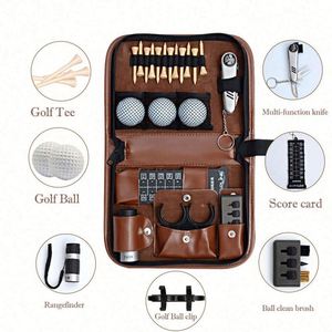 Sac de transport multifonctionnel en PU pour kit de golf USA Mairun823 – Pochette d'accessoires pour télémètre, couteau, brosse, clip à balles, tee et marqueur de score - Product Image 5