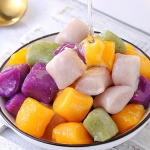 เฮงจื้อ ขายส่ง ไข่มุกทีพีโอคา 3 สี น้ำหนัก 1 กก. ไข่มุกบัวลอยสำหรับชานม ไข่มุกทีพีโอคา ทาร์โอบอลส์ วัตถุดิบสำหรับเครื่องดื่มชาไข่มุก - Product Image 2