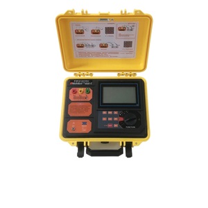 Taşınabilir toprak direnç test aleti yüksek hassasiyetli toprak direnci ölçme aracı elektrikli test ekipmanı fiyat satılık - Product Image 2