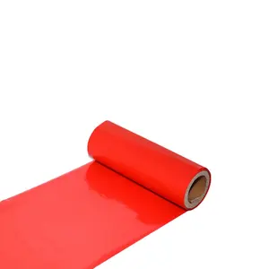 Wholesale All Color Thermal Transfer Ribbons Color Barcode Print Resin Ribbon Red For Zebra Printer Mix Ribbon