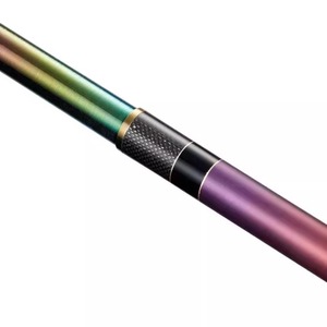 Canne à pêche Thunderblade Ltd Ultralight Black Pit Rod 25 Medium Fast en carbone pour leurres, pêche au bar en eau douce, guides SIC, Taiwan - Product Image 1