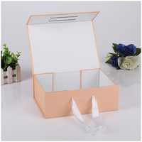 Boîte cadeau pliable à poignée pour les fêtes et les articles de première nécessité, boîte tiroir, boîte en carton pour le commerce extérieur, gaufrage, recyclable