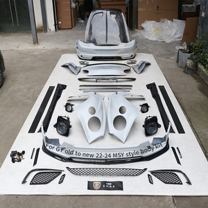 Kit de Carrocería para <span class=keywords><strong>Bentley</strong></span> Continental GT GTC Convertible 2004-2018, Modelo 2022, Parachoques Delantero y Trasero, Faldones Laterales, Tapa de Maletero - Product Image 3