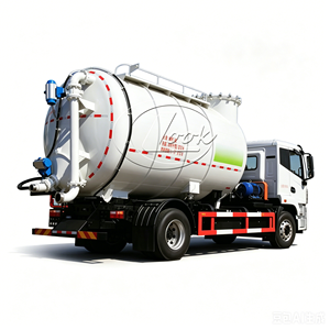Camion de transport à aspiration pneumatique entièrement électrique 10m³ pour usage en atelier - Product Image 1