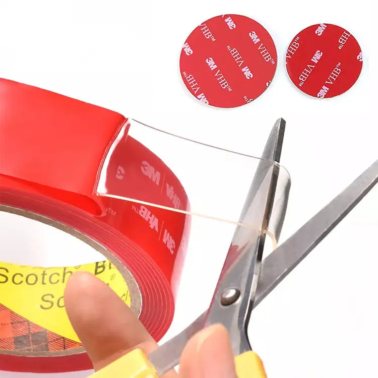 Double-Sided Installation Tape Vhb Transparent 3 m 4910 Heavy-Duty Waterproof Foam Tape Suitable For Car Home Automotive Tape