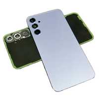 Pour Samsung Galaxy A34 5G A346B, coque arrière en verre pour batterie, coque arrière de remplacement avec/sans objectif d'appareil photo