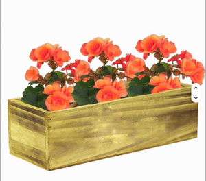 Jardinières et bacs à fleurs modernes en <span class=keywords><strong>bois</strong></span> écologiques, durables, hauts, carrés et rectangulaires pour les jardins - Product Image 6