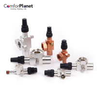 Connexion de vanne Rotalock de réfrigération pour compresseur et système de réfrigération
