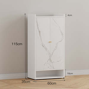 Armoire à chaussures en métal ultra-mince pour porte, rangement de chaussures dans le couloir, boîte à chaussures, <span class=keywords><strong>placard</strong></span>, étagère à chaussures KD avec motif imprimé - Product Image 1