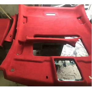 Tissu suédé gaufré en faux cuir souple, noir, 1 pièce, pour volant/<span class=keywords><strong>plafond</strong></span>, couvre-chef - Product Image 3