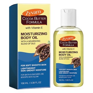 Oli per il Corpo a Marchio Privato per una Pelle Luminosa, Idratante, Levigante, Rinfrescante e Schiarente, <span class=keywords><strong>Olio</strong></span> da <span class=keywords><strong>Massaggio</strong></span> al Burro di Cacao per il Corpo - Product Image 1