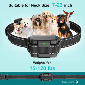 Layar warna pelatih anjing jarak jauh kontrol kulit anjing jarak jauh plastik dapat diisi ulang tahan air kustom - Product Image 6