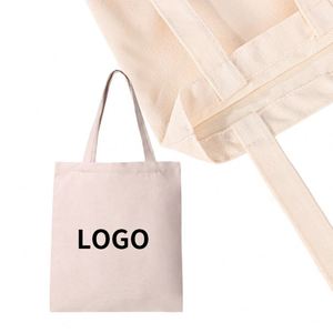 Bolsa de Mano Personalizada con Logotipo Impreso, Bolsa de Compras de Algodón Negra Resistente para Mujer, para Negocios - Product Image 3