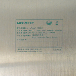 Megmeet WepeX 1800W Oil-cooled Switching <b>Power</b> <b>Supply</b> Industrial Equipment Accessory - Product Image 5