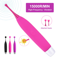 10-Frequenz Vibrierender Massagestab für Frauen G-Punkt Masturbation Vibrator Orgasmus Elektrischer Stift Klitoris-Stimulation Vibrator Sextoy