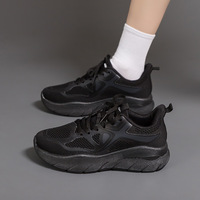 Baskets pour hommes à lacets en maille, polyvalentes, respirantes, pour couples, nouvelles chaussures de sport printemps/été, décontractées, blanches imprimées