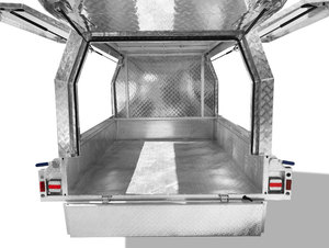 La Chine fabricant meilleure qualité 8*6 utilitaire commerçant Construction remorque meilleur <span class=keywords><strong>prix</strong></span> voiture remorques - Product Image 3