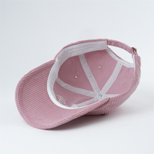 หมวกผ้าลูกฟูกสำหรับทั้งเด็กขนาดและผู้ใหญ่6แผงแบบกำหนดเอง - Product Image 6