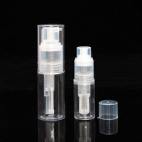Botella pulverizadora de plástico transparente para polvo de mascotas, rociador de pimienta, directa de fábrica, 15ml, 35ml, 60ml, 110ml